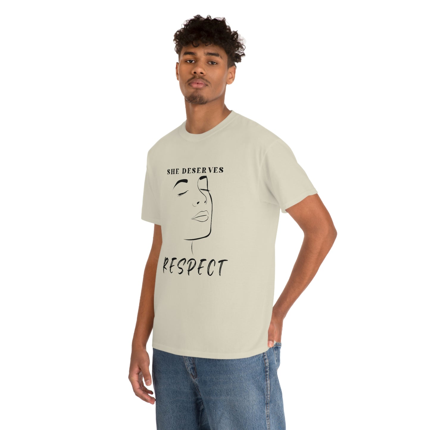 Respect Unisex Heavy Cotton Tee