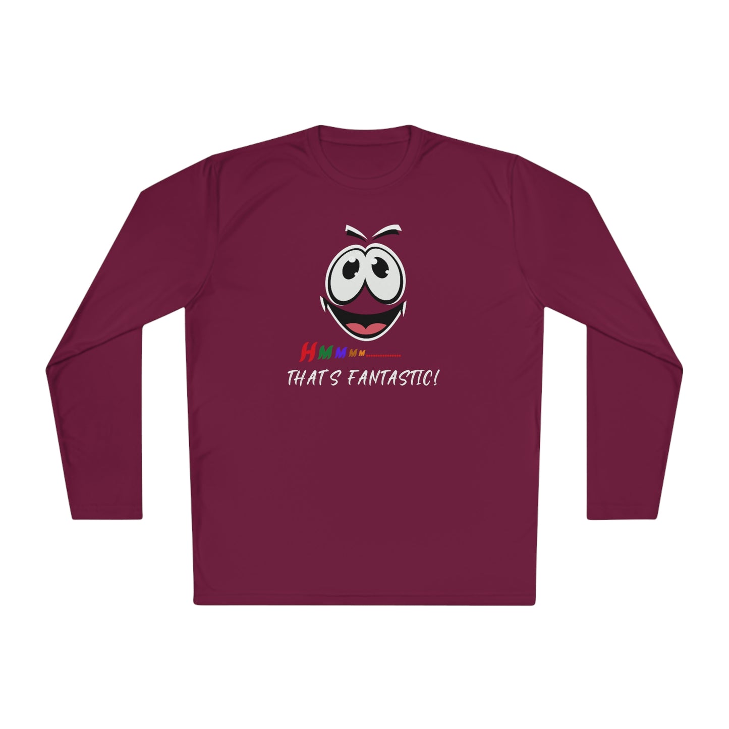 Hmmm, Unisex Lightweight Long Sleeve Tee