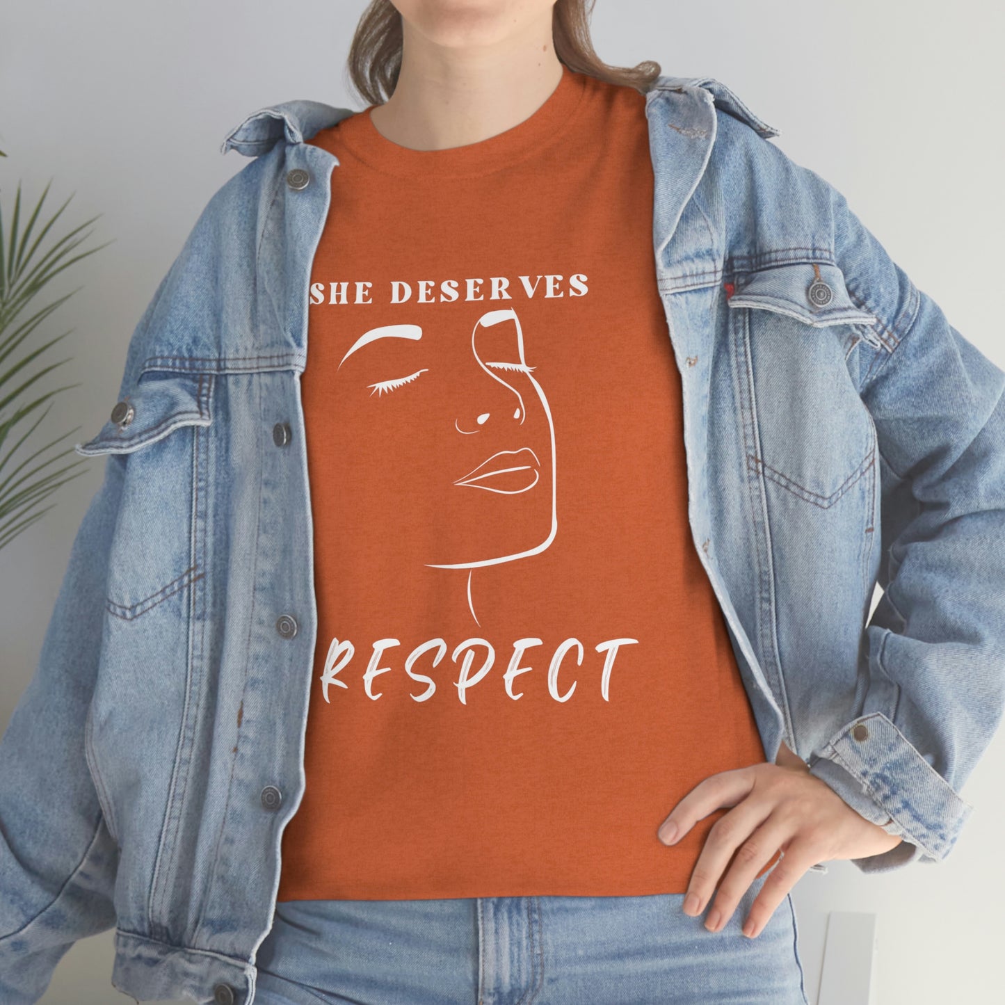 Respect Unisex Heavy Cotton Tee