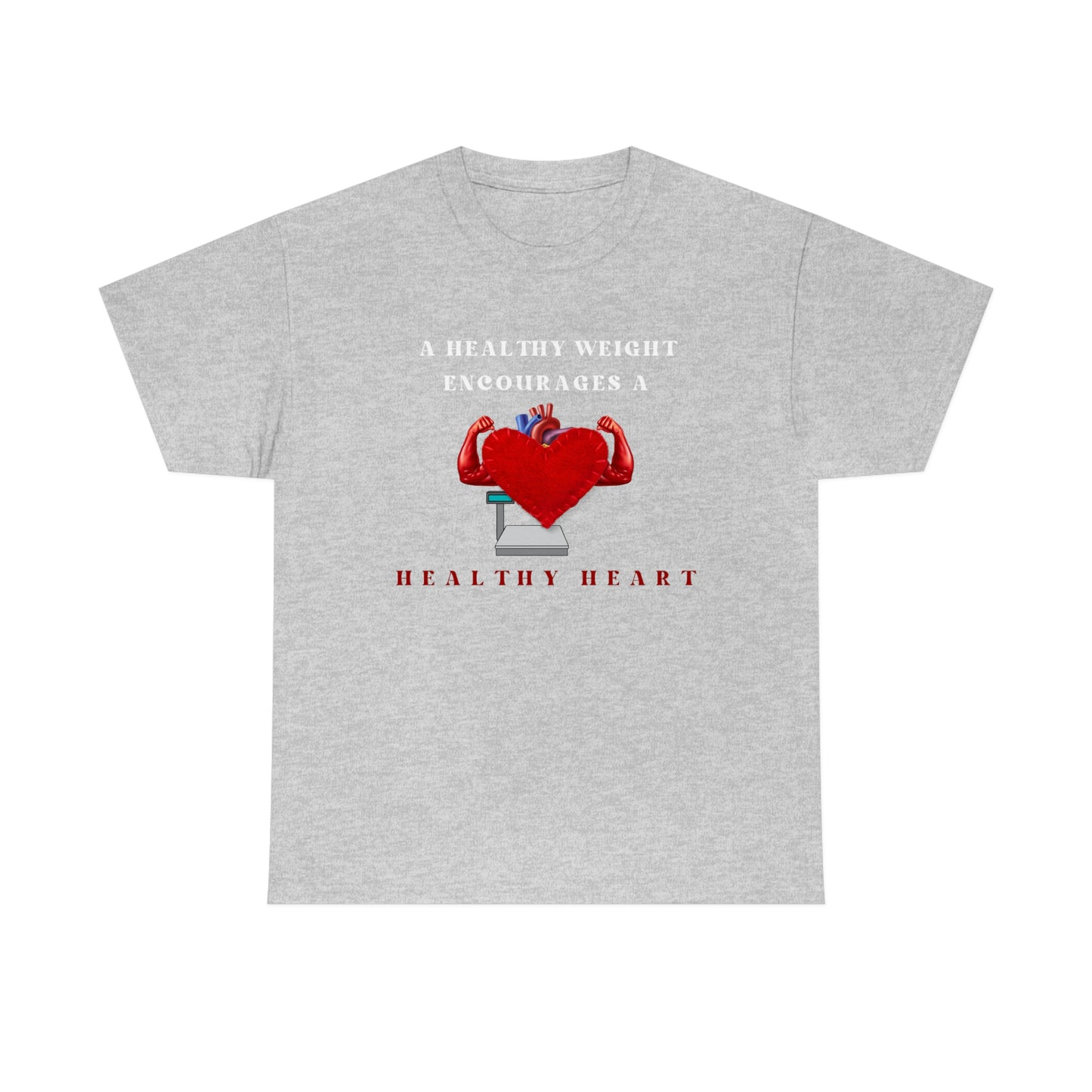 Healthy Heart Unisex Heavy Cotton Tee