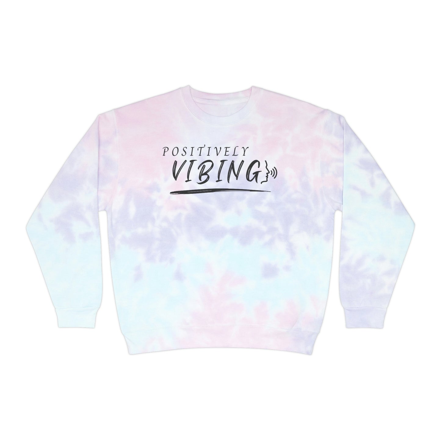 Vibe, Unisex Tie-Dye Sweatshirt