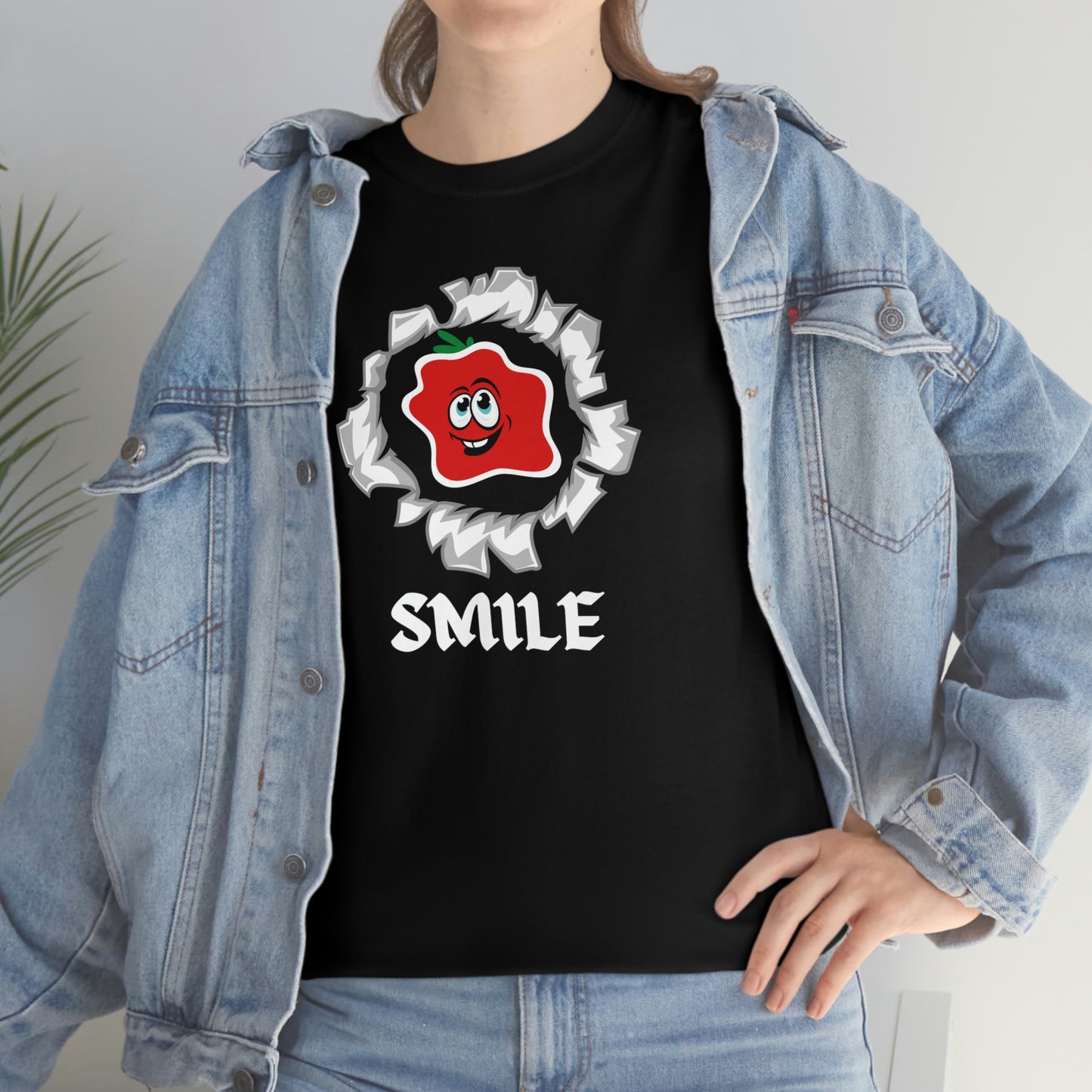 Smile Unisex Heavy Cotton Tee