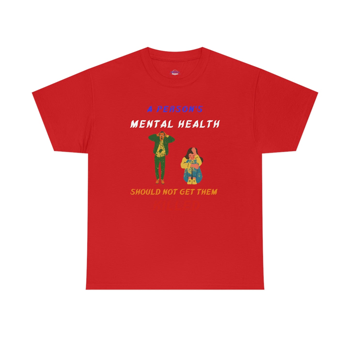 Mental Health Unisex Heavy Cotton Tee