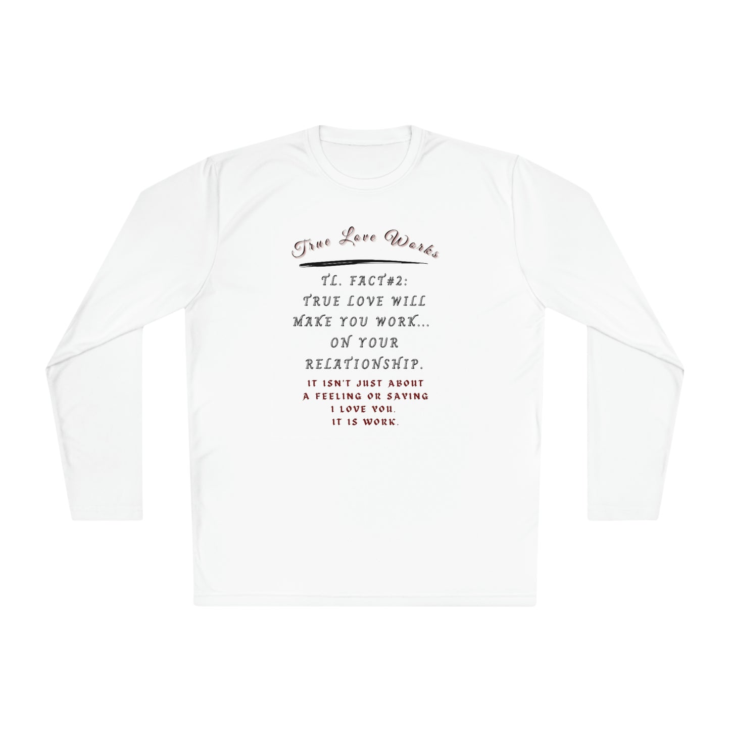 True Love, Unisex Lightweight Long Sleeve Tee