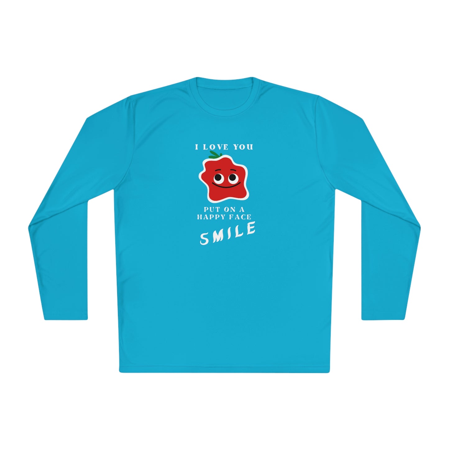 Smile Unisex Lightweight Long Sleeve Tee