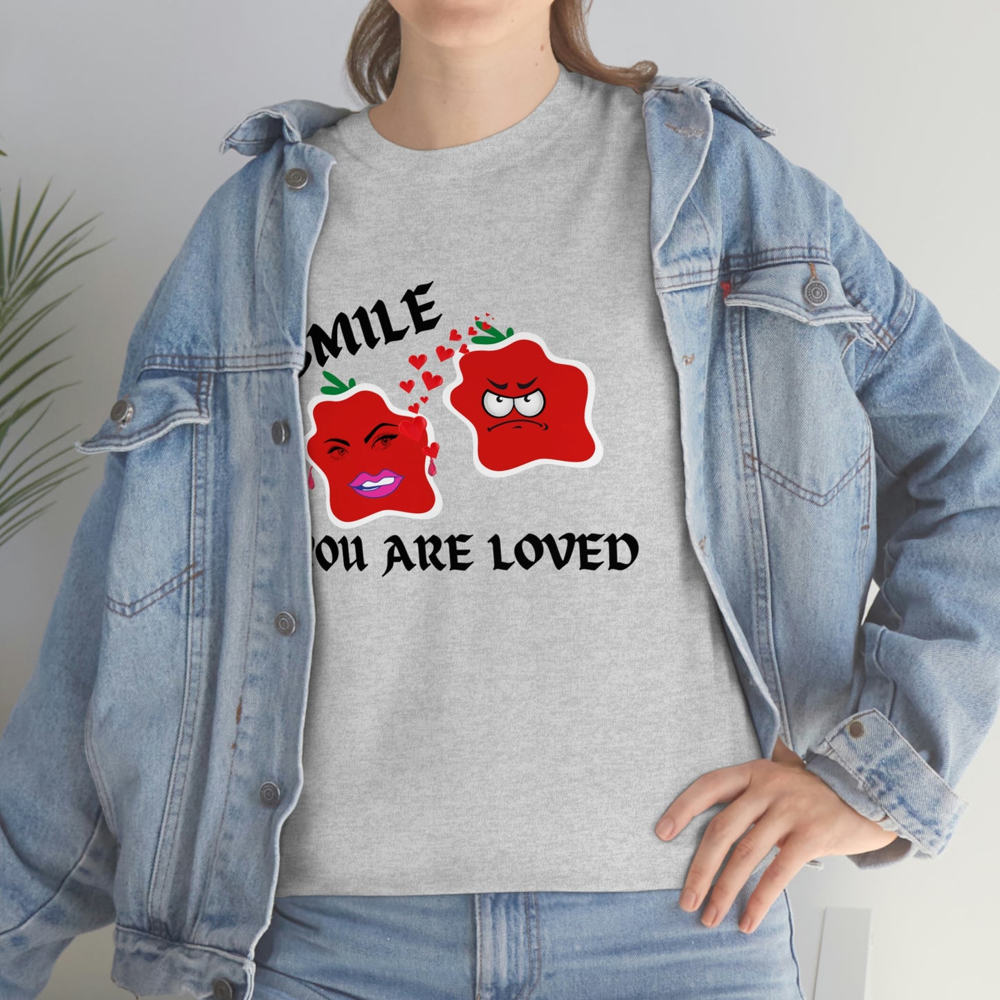 Smile Unisex Heavy Cotton Tee