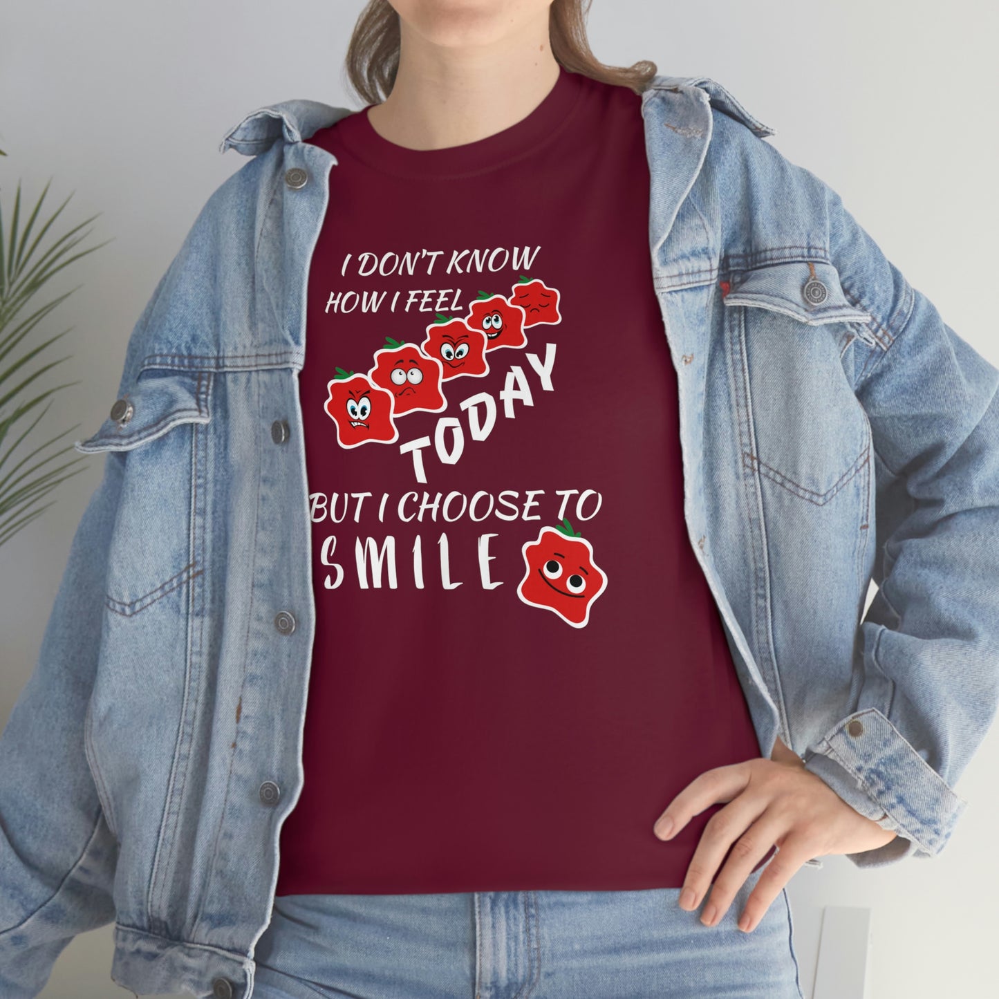 Smile Unisex Heavy Cotton Tee