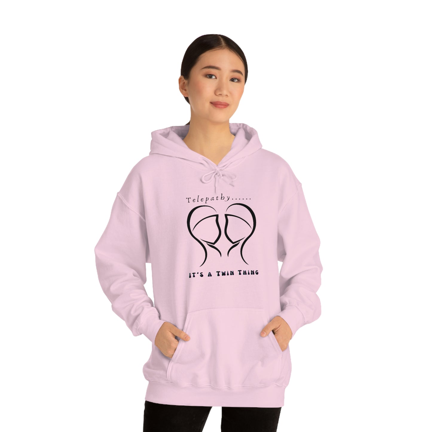 Twin, Unisex Heavy Blend™ Hooded Sweatshirt