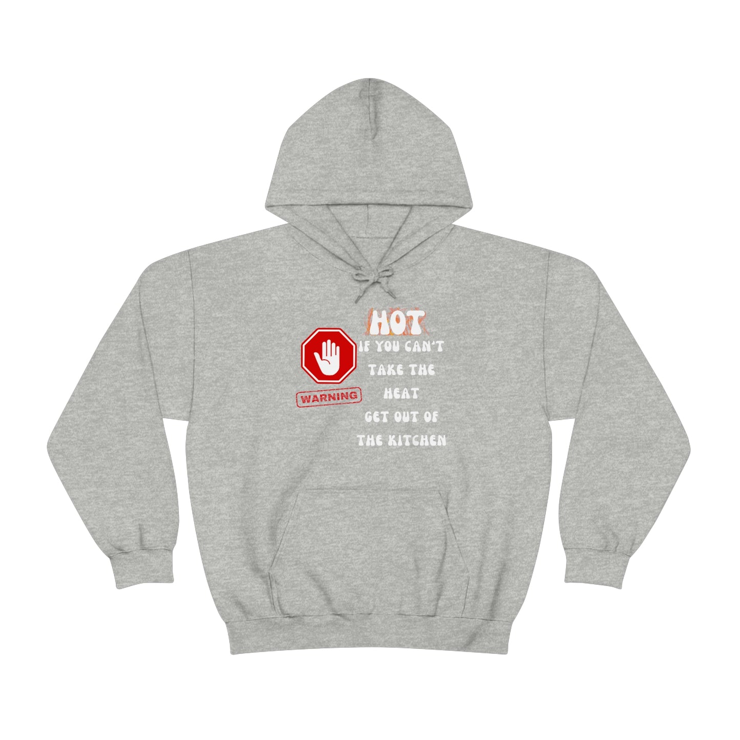 Warning, Unisex Heavy Blend™ Hooded Sweatshirt