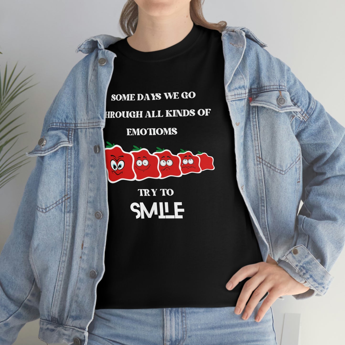 Smile Unisex Heavy Cotton Tee