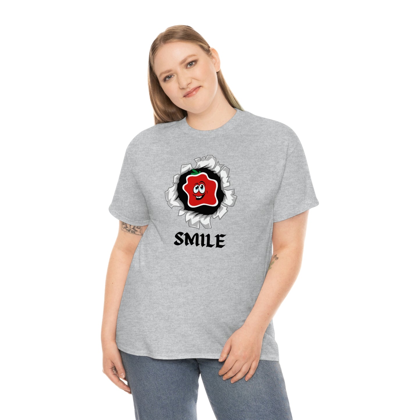 Smile Unisex Heavy Cotton Tee