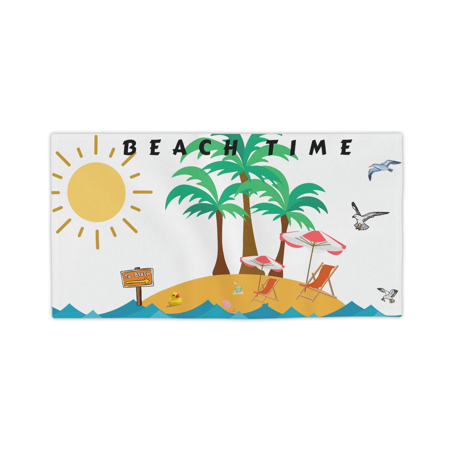 Beach Time Beach Towels