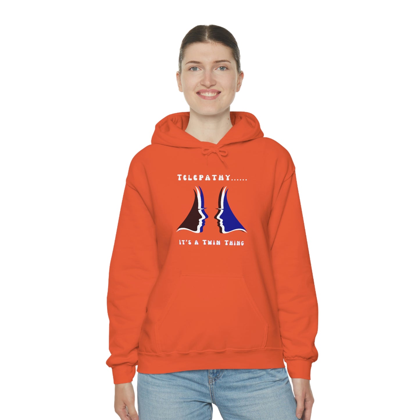 Twin, Unisex Heavy Blend™ Hooded Sweatshirt