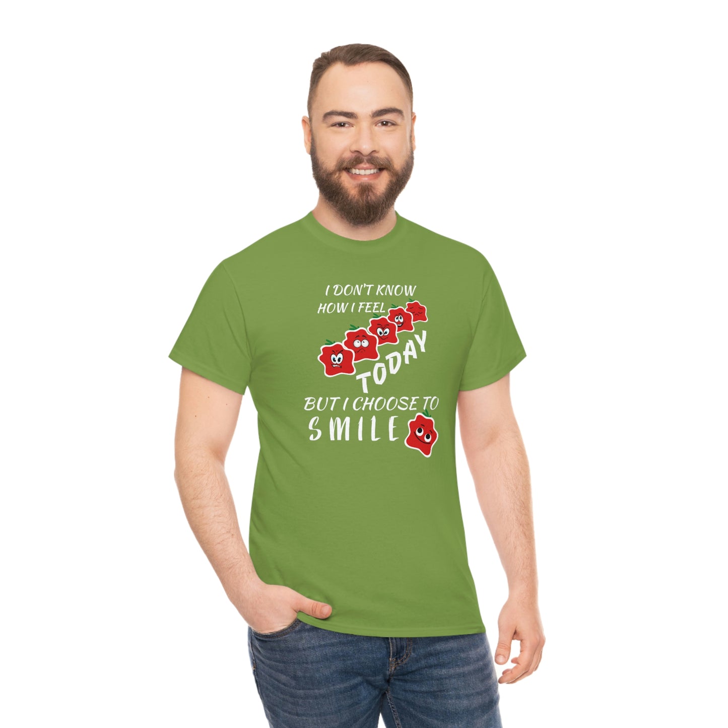 Smile Unisex Heavy Cotton Tee