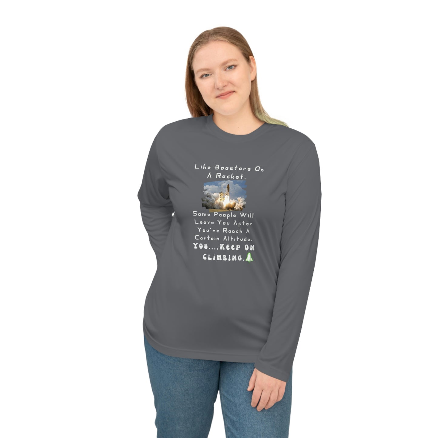 Wisdom, Unisex Performance Long Sleeve Shirt