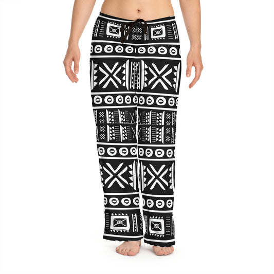 Elegant Print Women's Pajama Pants (AOP)