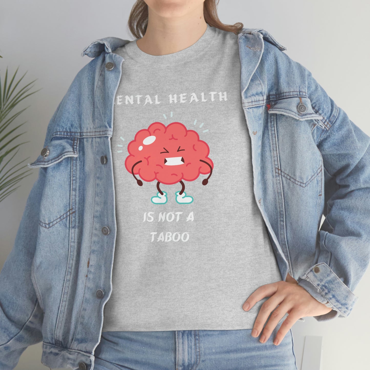 Mental Health Unisex Heavy Cotton Tee