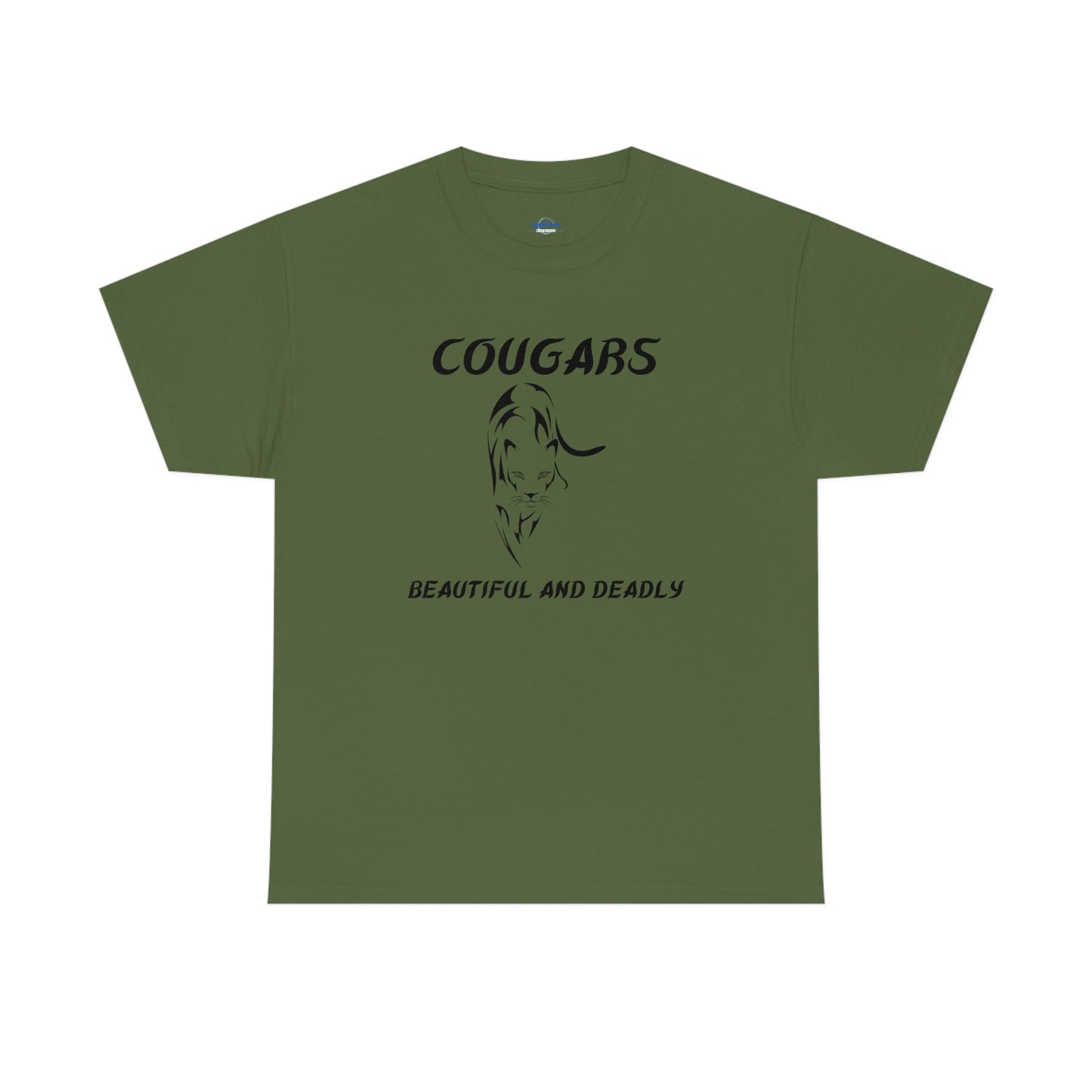 Cougars Unisex Heavy Cotton Tee