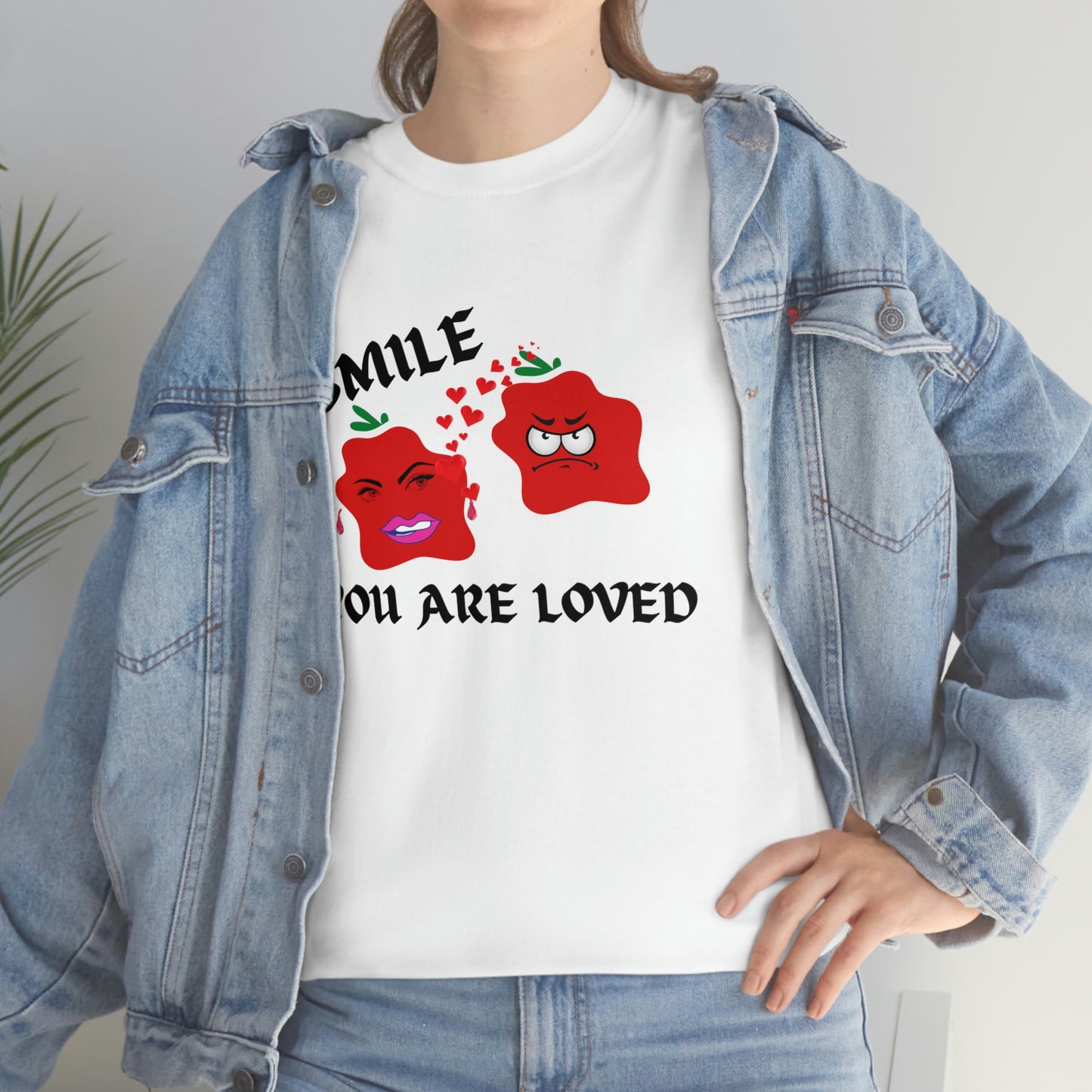 Smile Unisex Heavy Cotton Tee