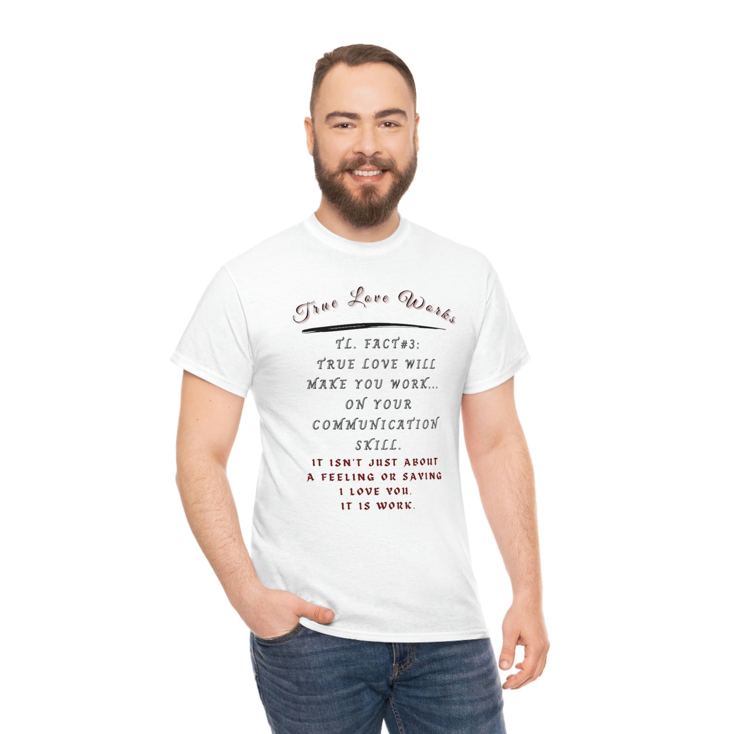 True Love, Unisex Heavy Cotton Tee