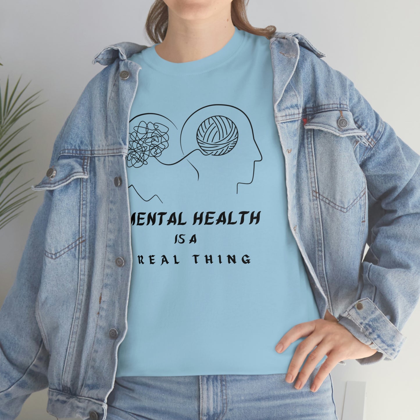 Mental Health Unisex Heavy Cotton Tee