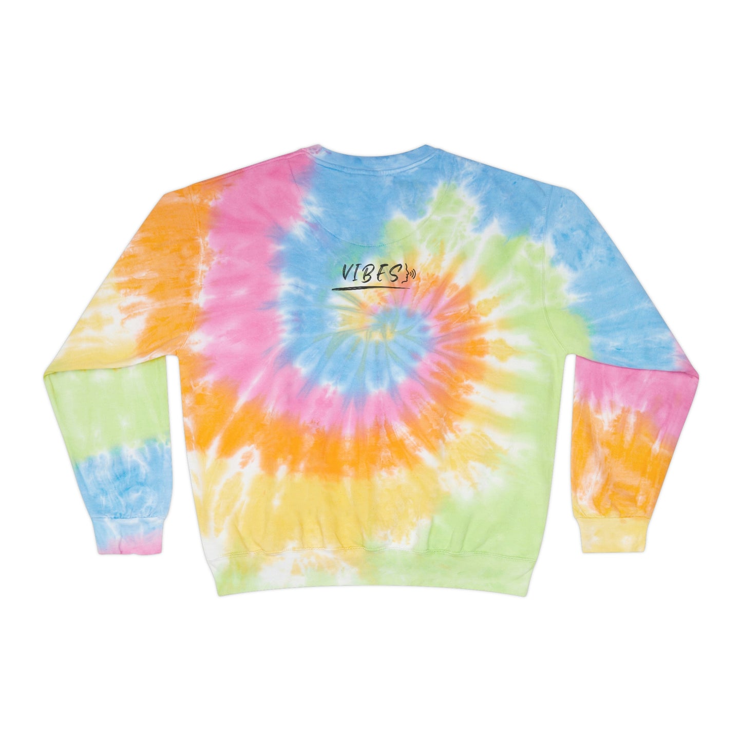 Vibe, Unisex Tie-Dye Sweatshirt