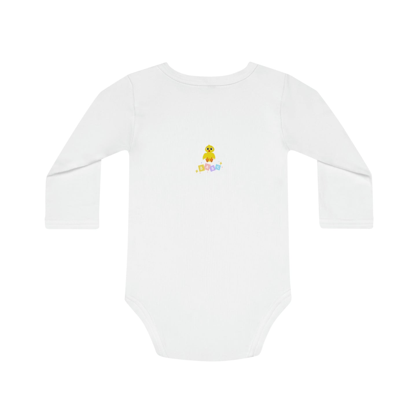 Baby Talk, Baby Long-Sleeve Organic Bodysuit