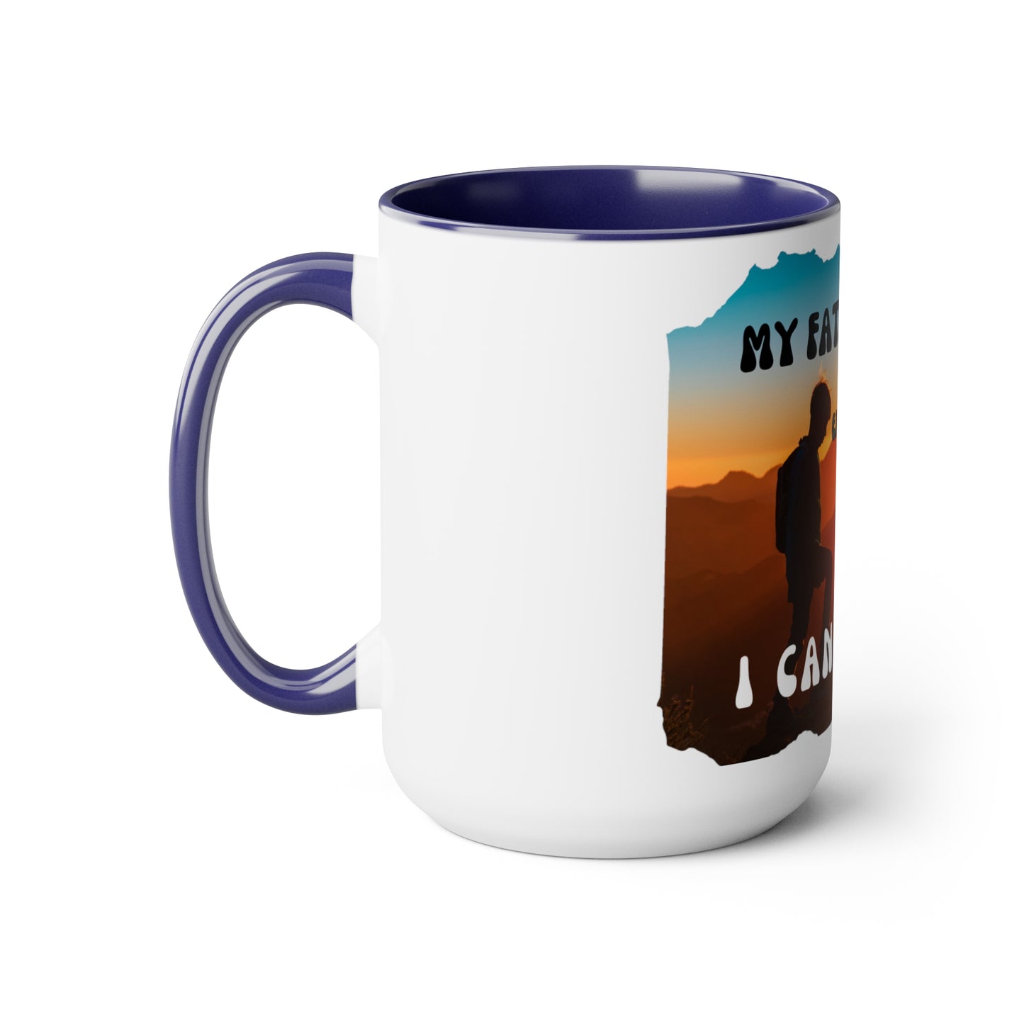 Father Two-Tone Coffee Mugs, 15oz