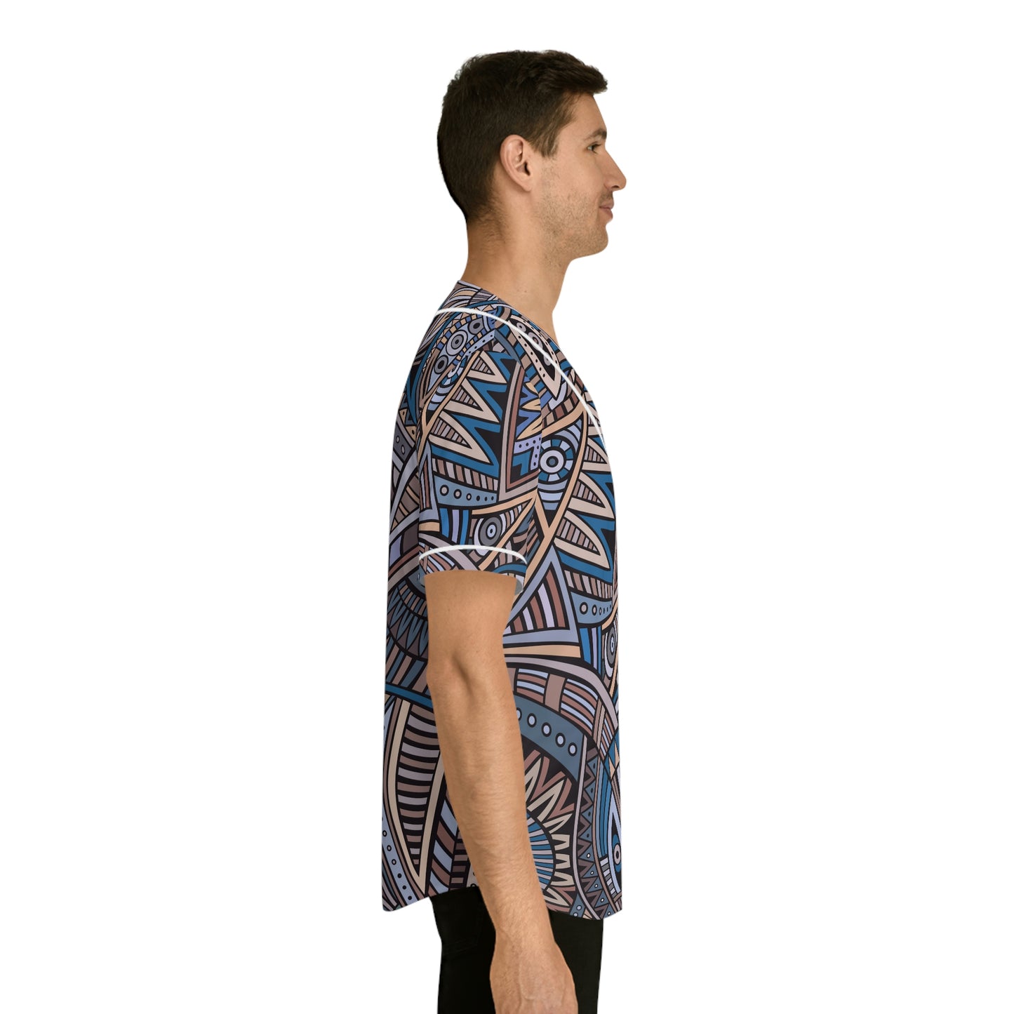 Exotic Print Baseball Jersey (AOP)