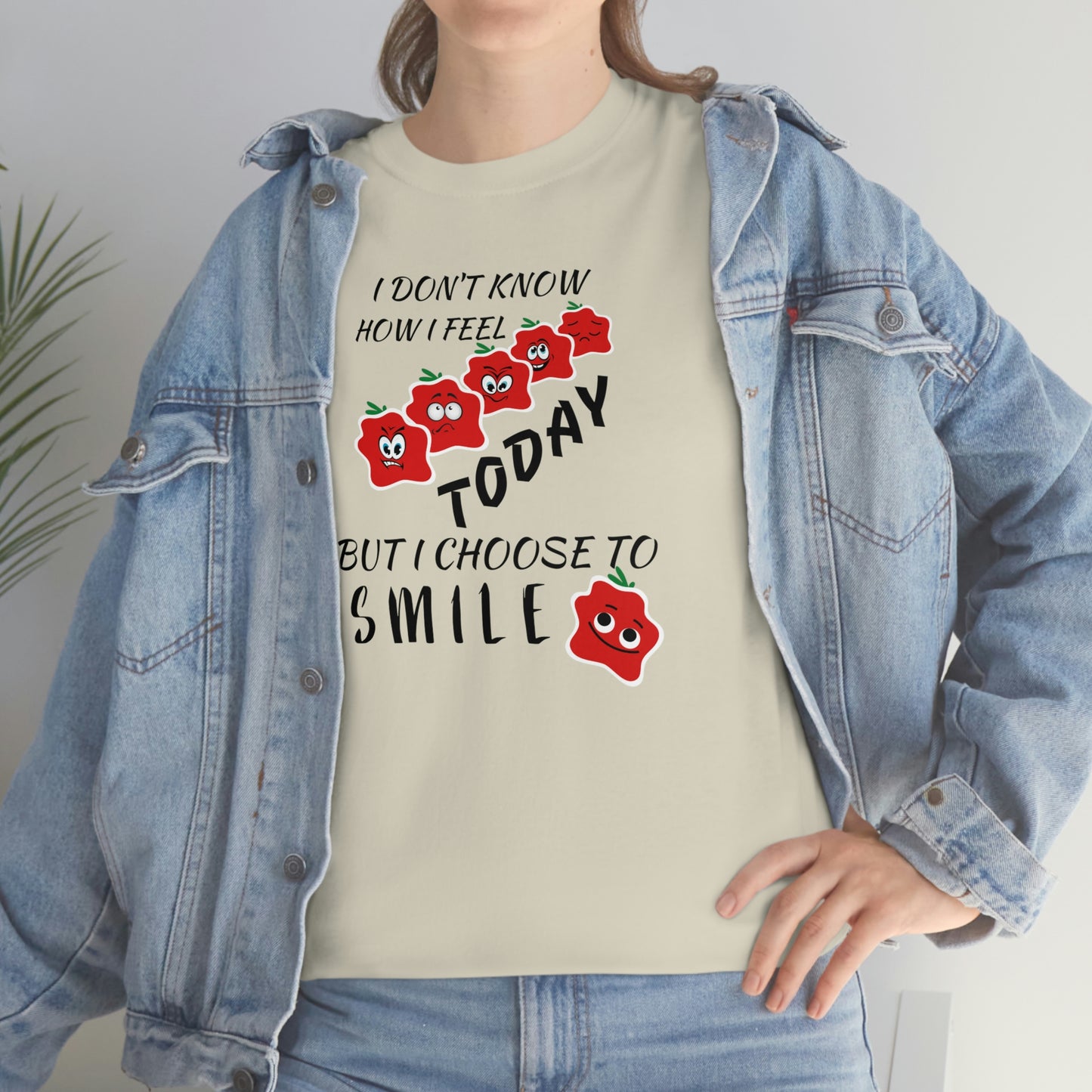 Smile Unisex Heavy Cotton Tee