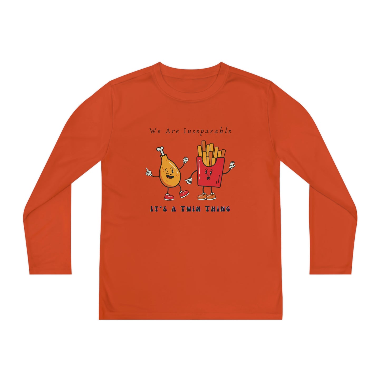 Twin, Youth Long Sleeve Competitor Tee