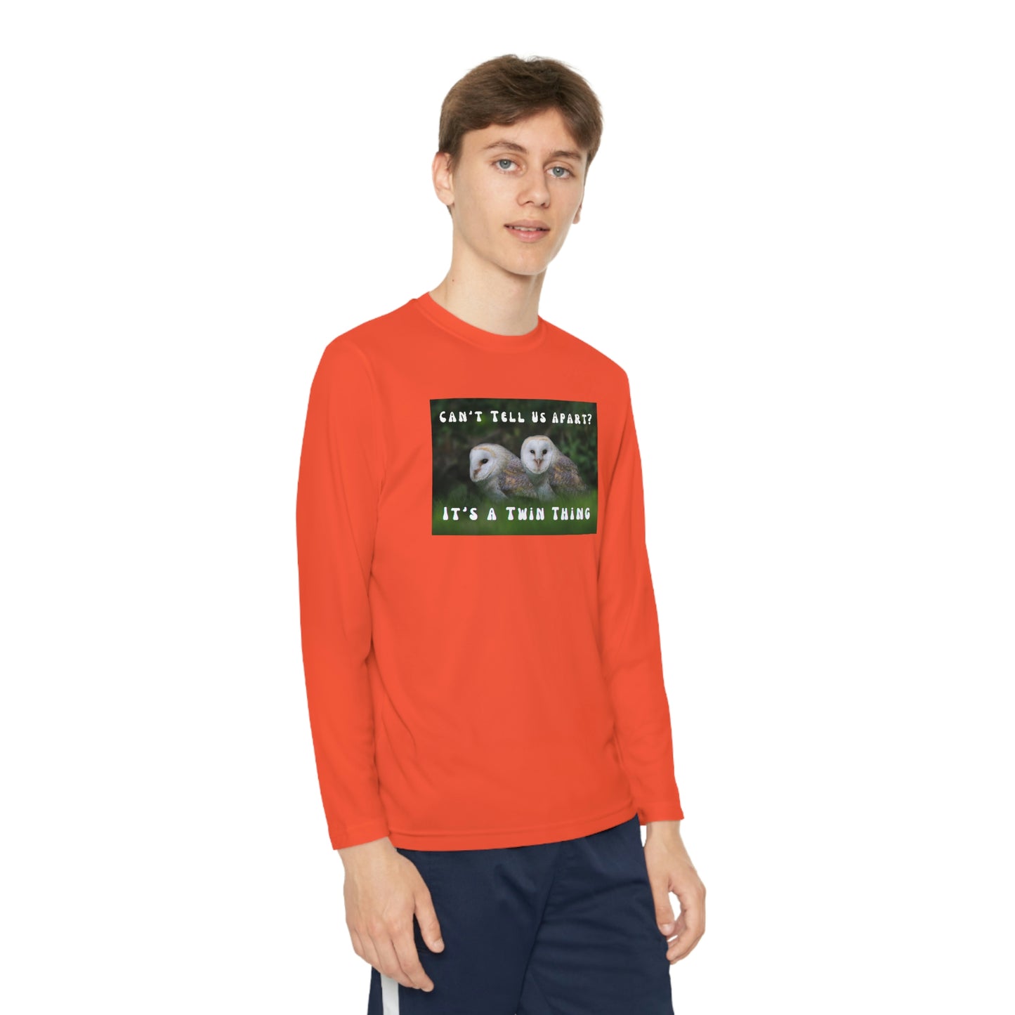 Twin, Youth Long Sleeve Competitor Tee