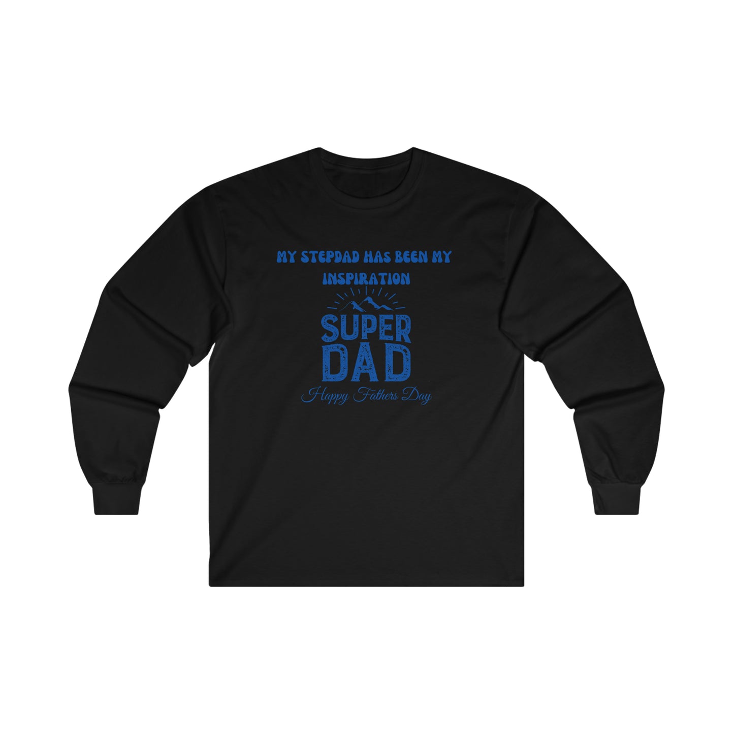 Exotic Print Fathers Day Ultra Cotton Long Sleeve Tee