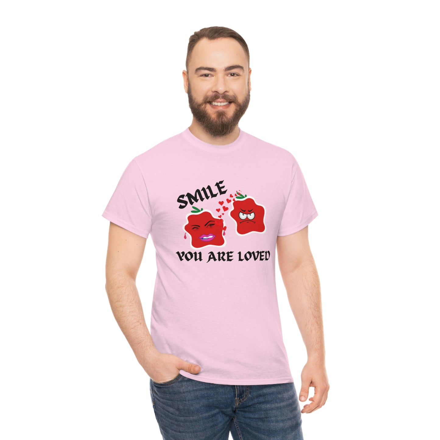 Smile Unisex Heavy Cotton Tee