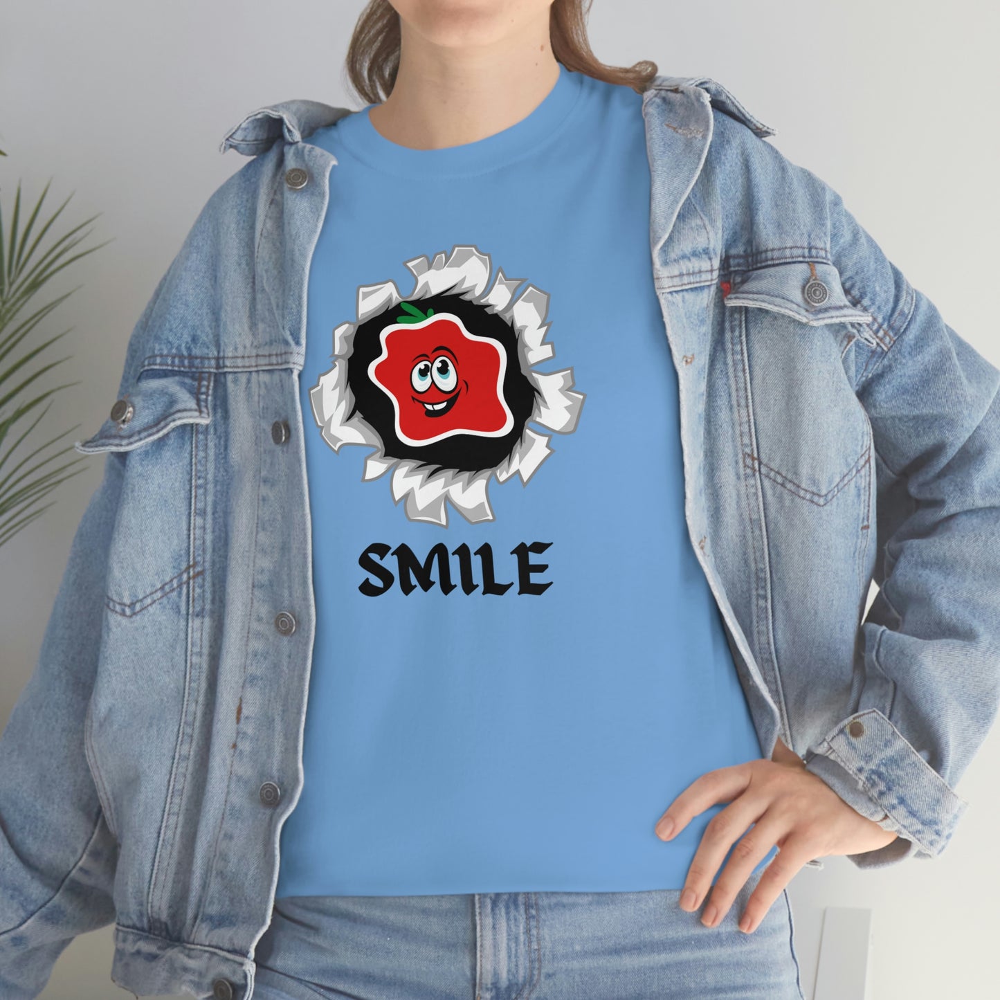 Smile Unisex Heavy Cotton Tee