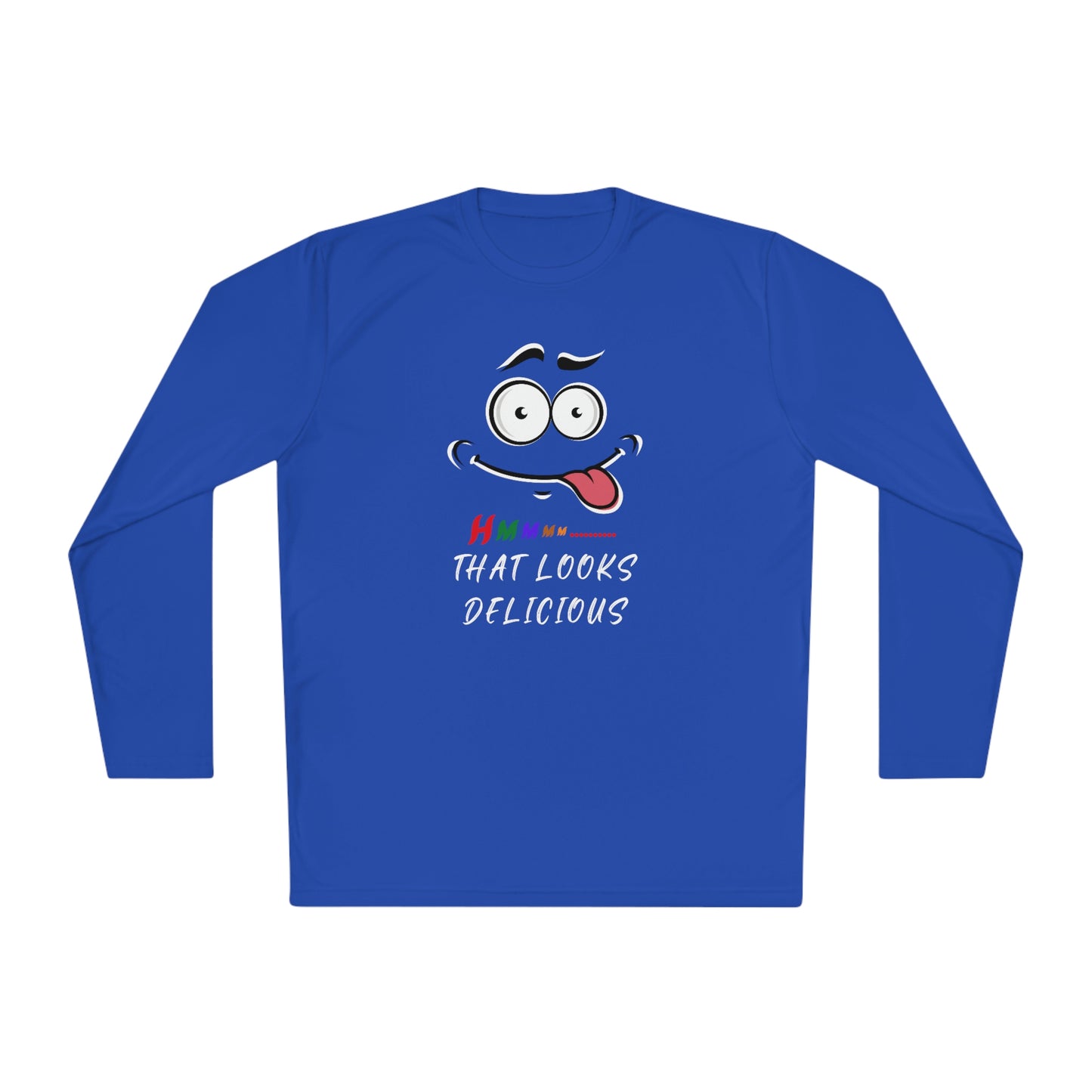 Hmmm, Unisex Lightweight Long Sleeve Tee