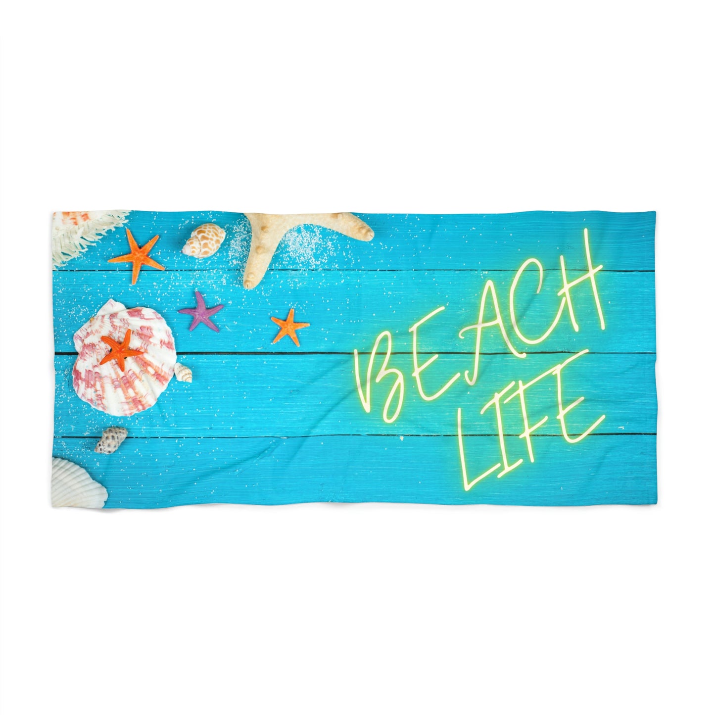 Starfish Beach Life, Beach Towel