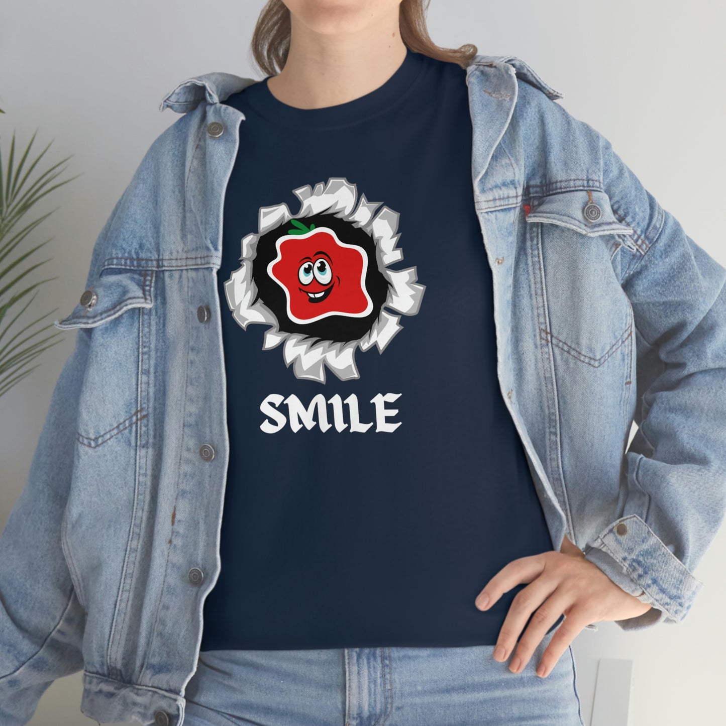 Smile Unisex Heavy Cotton Tee