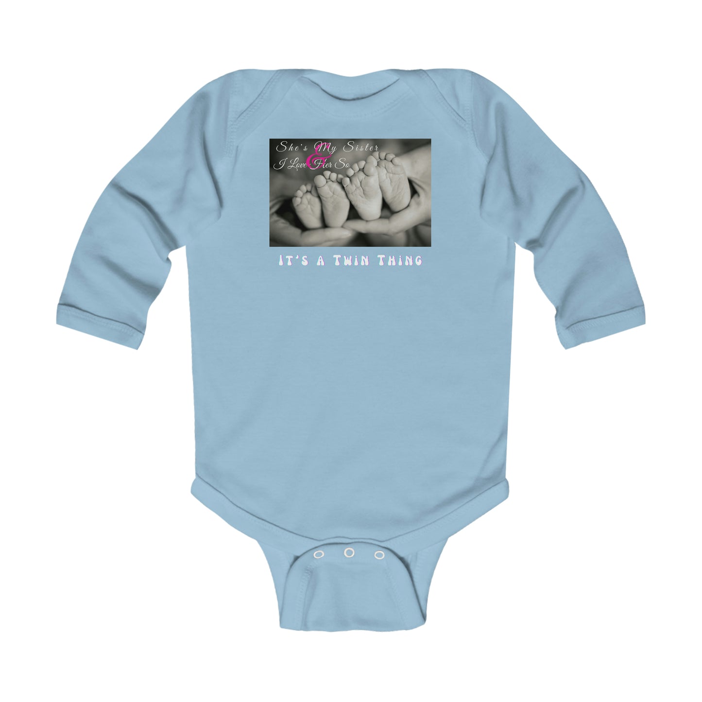 Baby Talk, Infant Long Sleeve Bodysuit