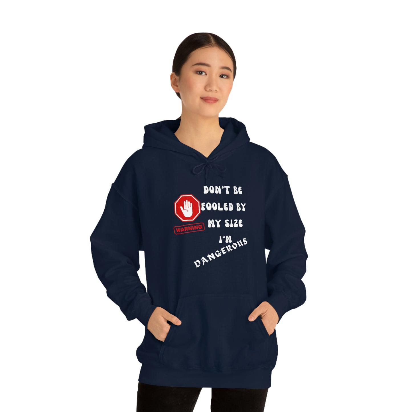 Warning, Unisex Heavy Blend™ Hooded Sweatshirt