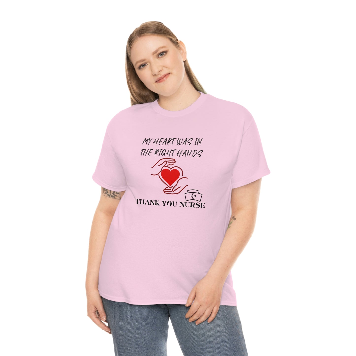 Medical, CVICU, EKG, Unisex Heavy Cotton Tee