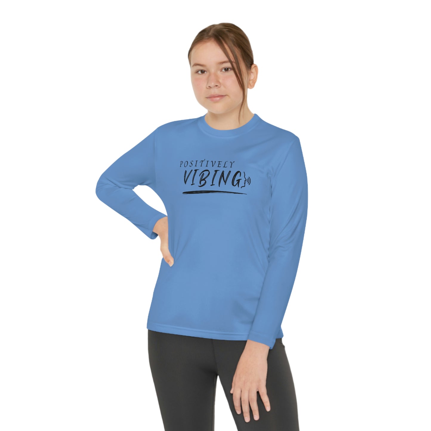 Vibe, Youth Long Sleeve Competitor Tee