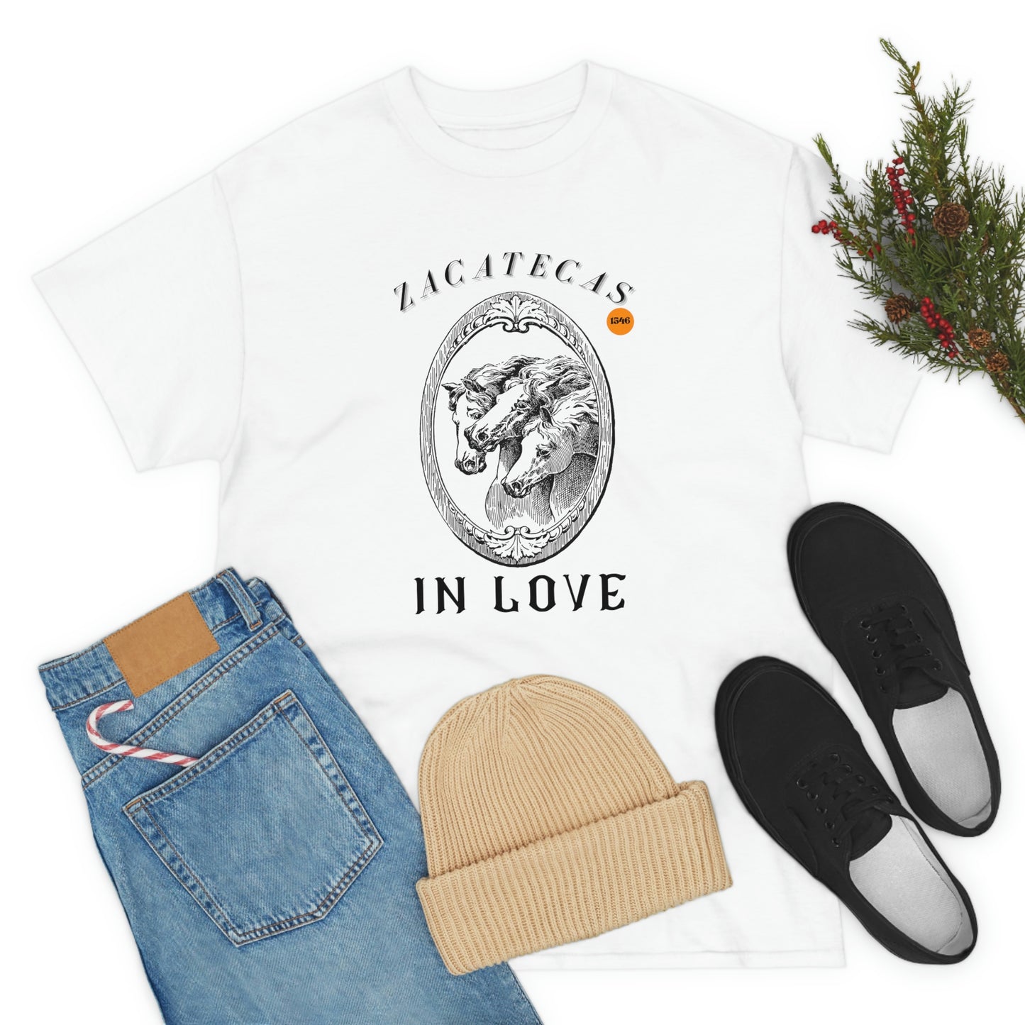 Zacatecas Unisex Heavy Cotton Tee