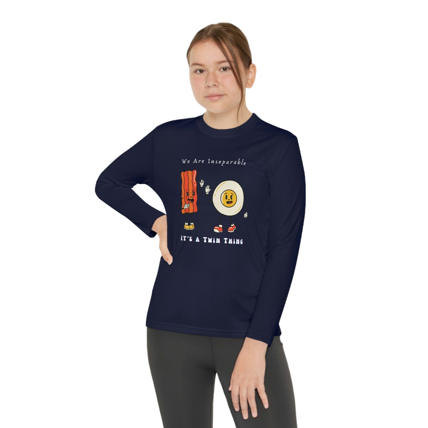 Twin, Youth Long Sleeve Competitor Tee