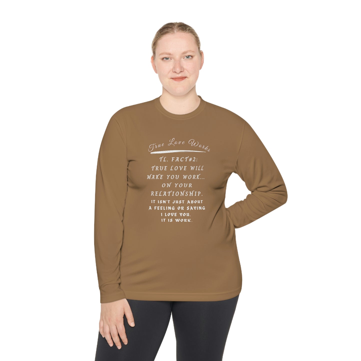 True Love, Unisex Lightweight Long Sleeve Tee