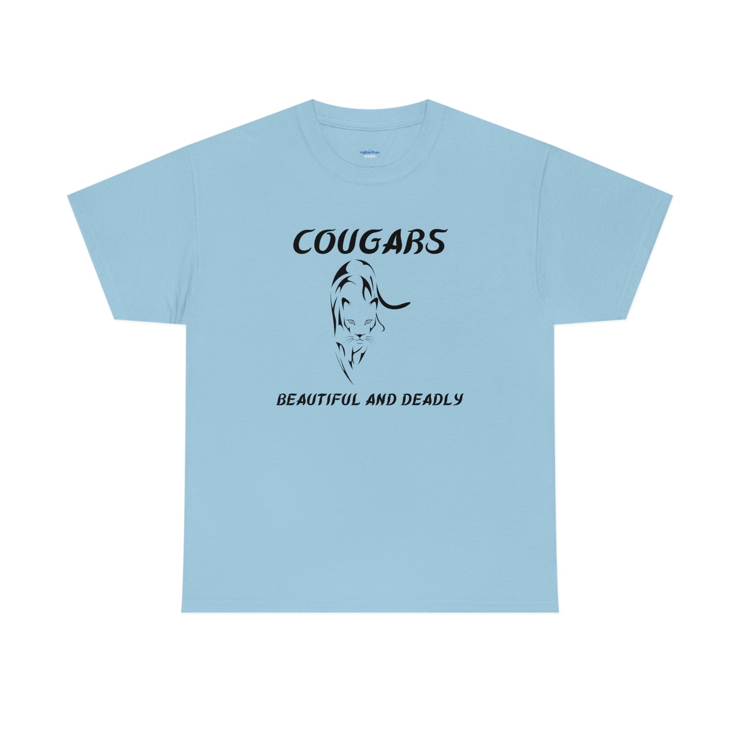 Cougars Unisex Heavy Cotton Tee