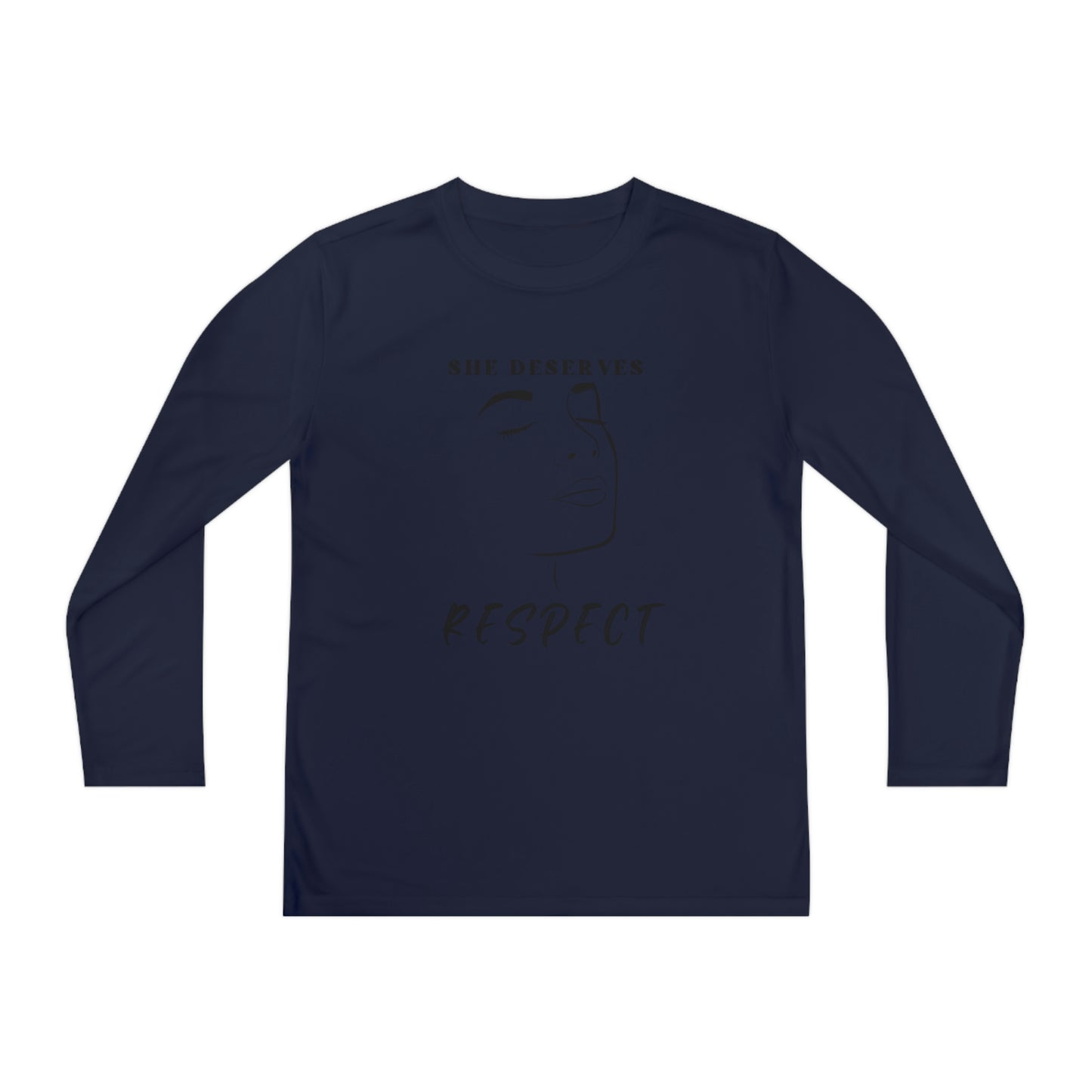 Vibes, Youth Long Sleeve Competitor Tee