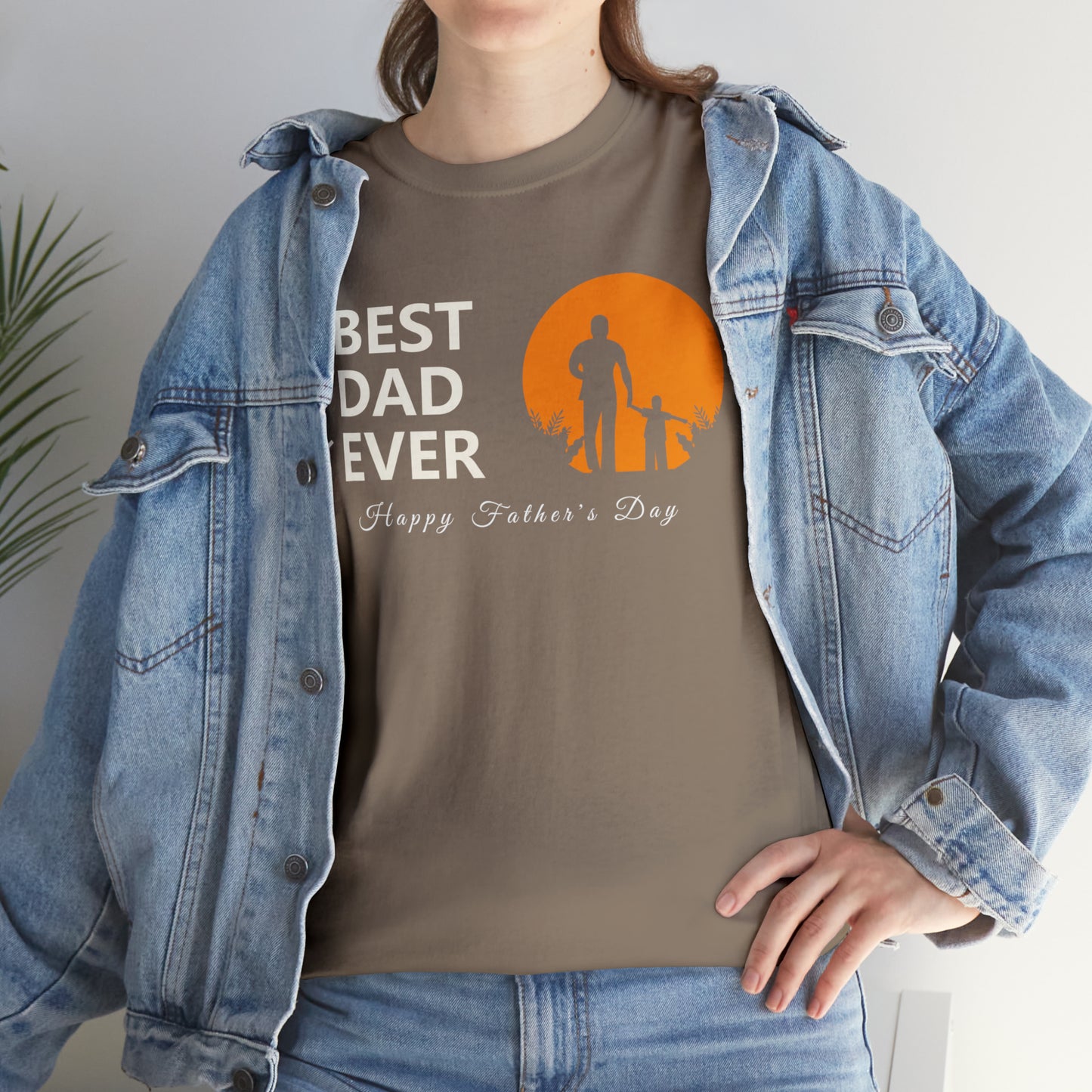 Exotic Print Father's Day Unisex Heavy Cotton Tee