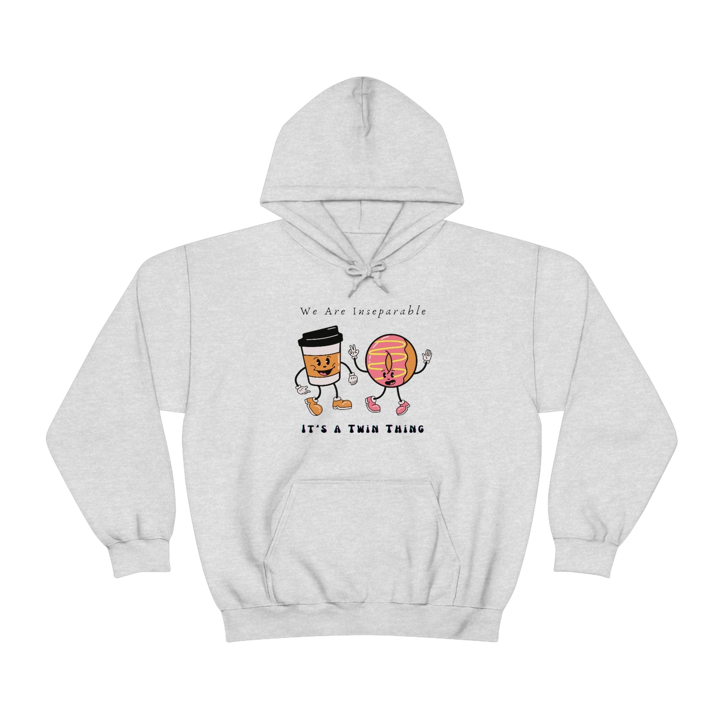 Twin, Unisex Heavy Blend™ Hooded Sweatshirt