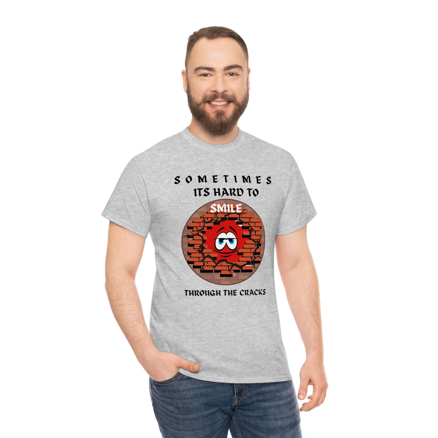 Smile Unisex Heavy Cotton Tee